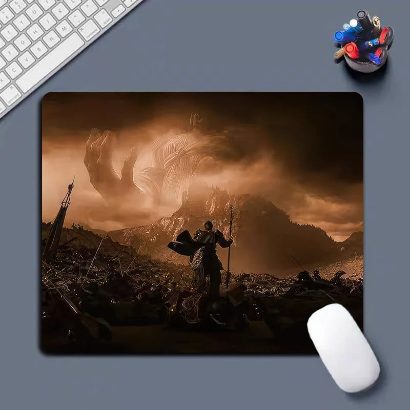 New Black Myth Wukong Heated Large Size Gaming Mouse Pad Wrist Rest Non-Slip Waterproof Cartoon Natural Rubber Radiation