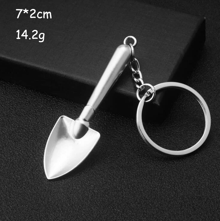 Keychains For Men and women Car Bag KeyRing Outdoor Combination Tool Portable Mini Utility Pocket Clasp Ruler Hammer Wrench Pliers Shovel
