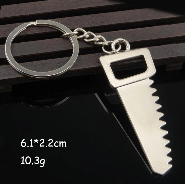 Keychains For Men and women Car Bag KeyRing Outdoor Combination Tool Portable Mini Utility Pocket Clasp Ruler Hammer Wrench Pliers Shovel
