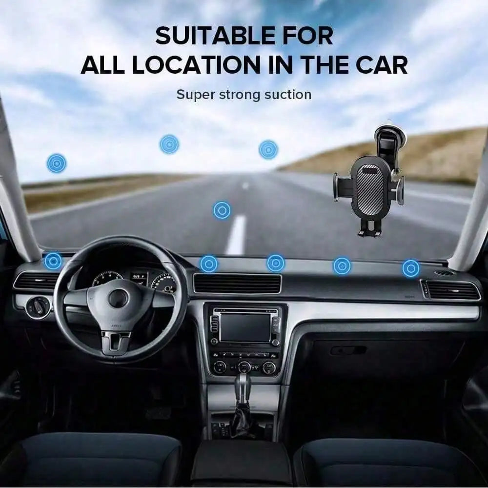 1pc Car Dashboard Navigation Bracket New Desktop Suction Cup Mobile Phone Support Bracket Car Air Outlet Mobile Phone Bracket