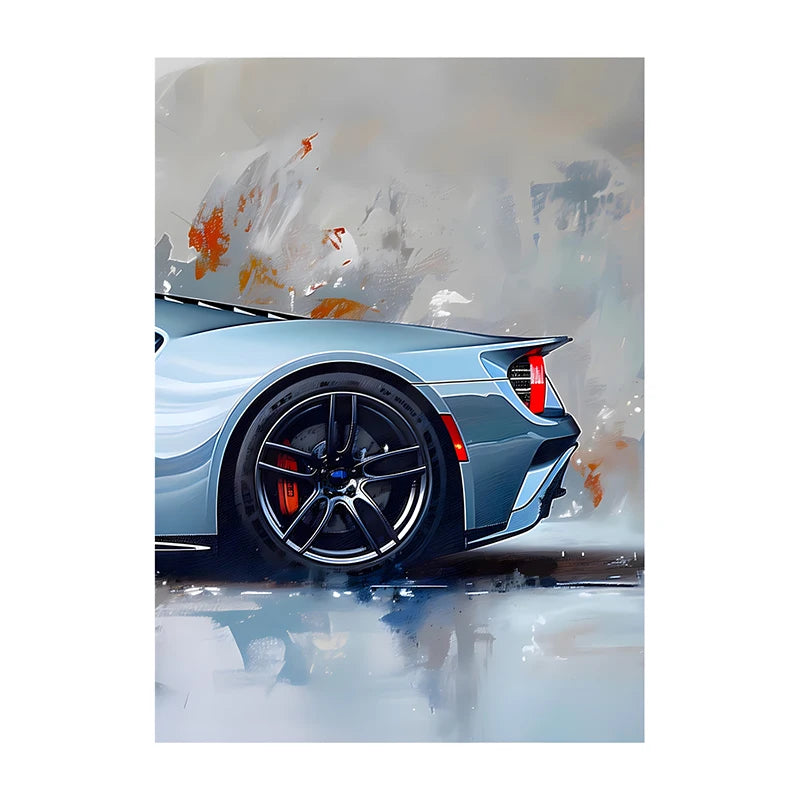 Supercar Posters Performance Cars Print Famous Cars Canvas Painting Car Wall Art Pictures for Boys Room Home Decoration