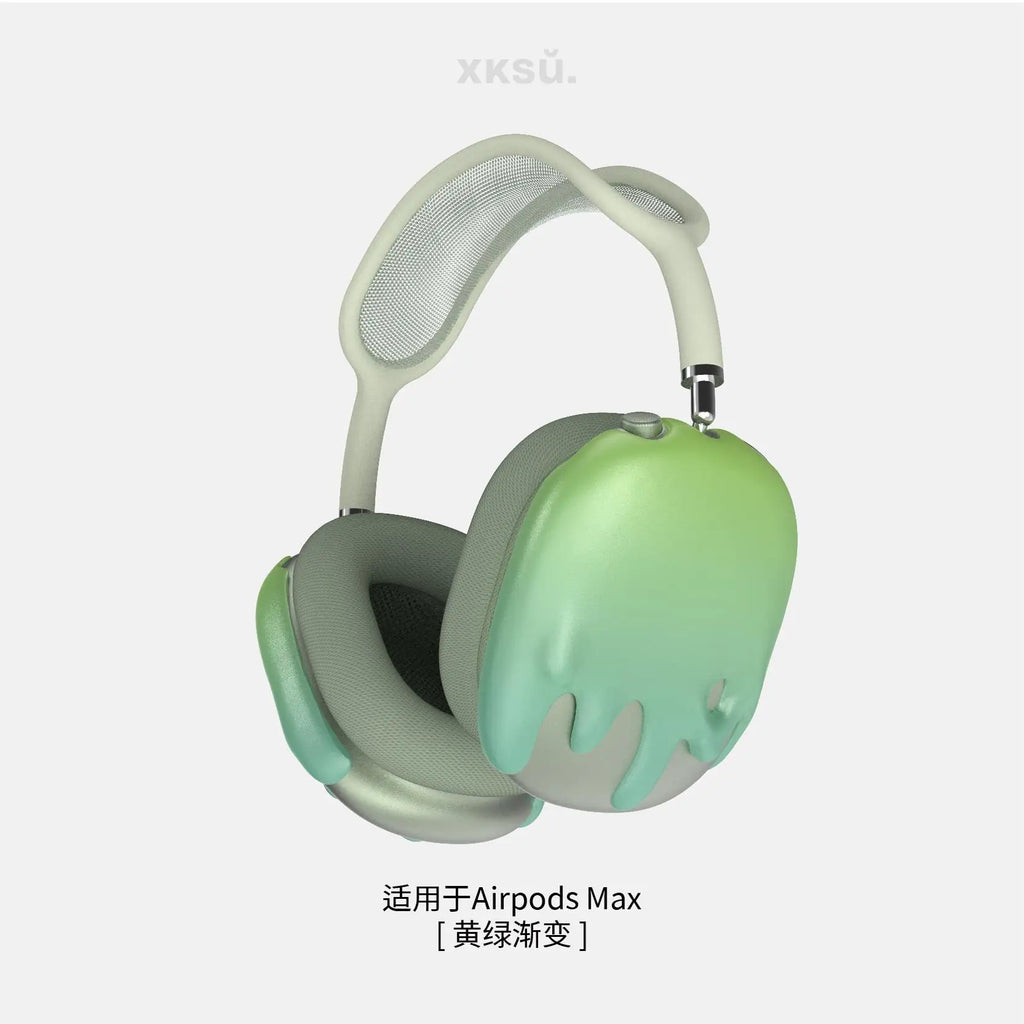 Gradient Case for Airpods Max Case Cover Transparent Creative Headphone Decoration for Airpods Max2 Headphone Case Accessory Y2k