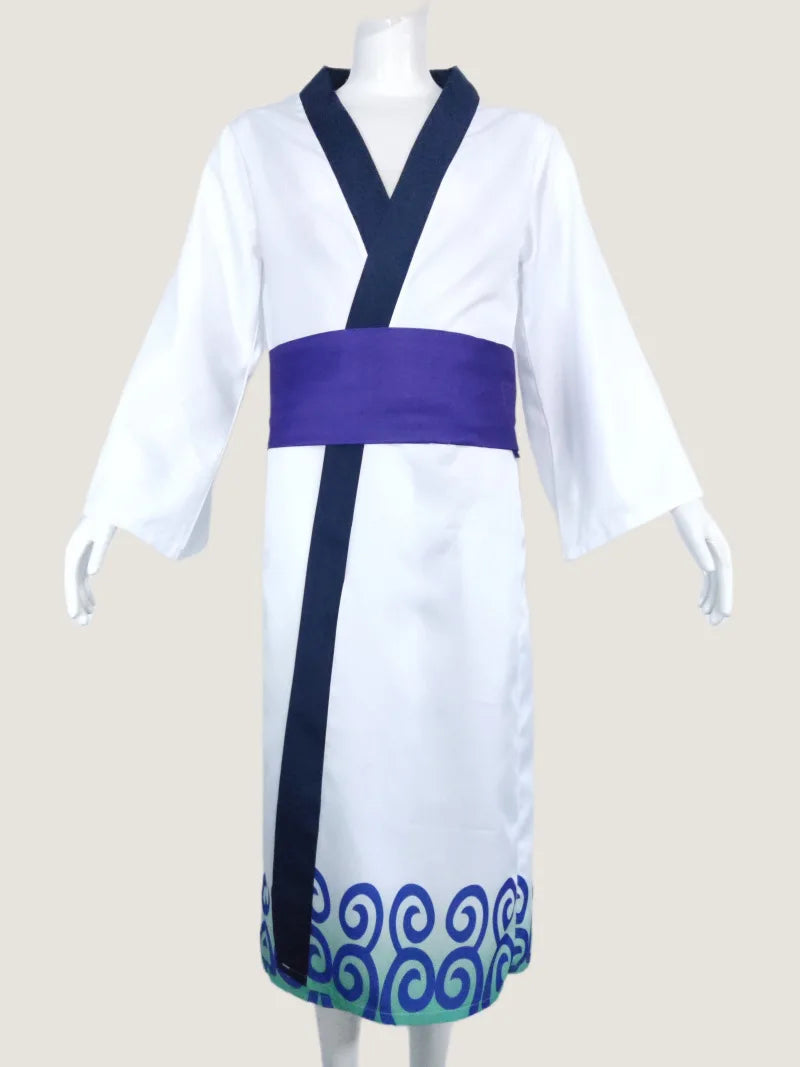 Fantasia Wano Country Roronoa Of Zoro Cosplay Kimono Anime Pirate Disfraz Costume Men Male Halloween Carnival Party Clothes