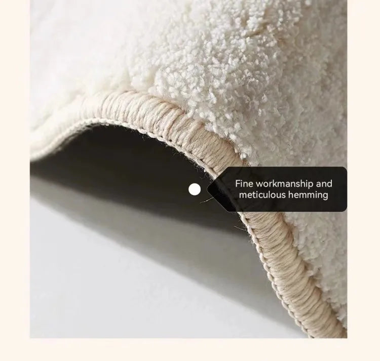 Cool White Car Rug