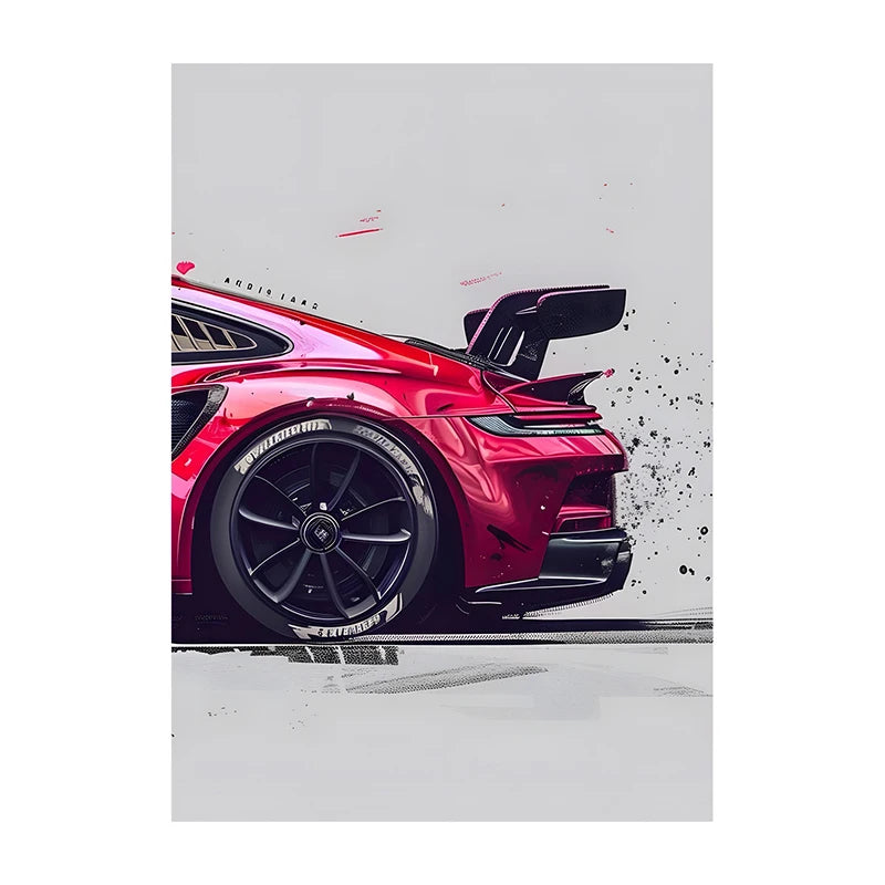 Supercar Posters Performance Cars Print Famous Cars Canvas Painting Car Wall Art Pictures for Boys Room Home Decoration