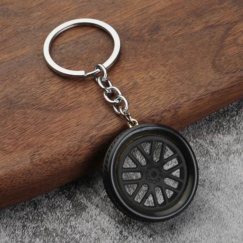 Tuning Keychain Car Modification Cylinder Head Engine Gasket Model Keychain Key Ring DIY Key Chain For F1 Racing Fans Gifts 1Pcs