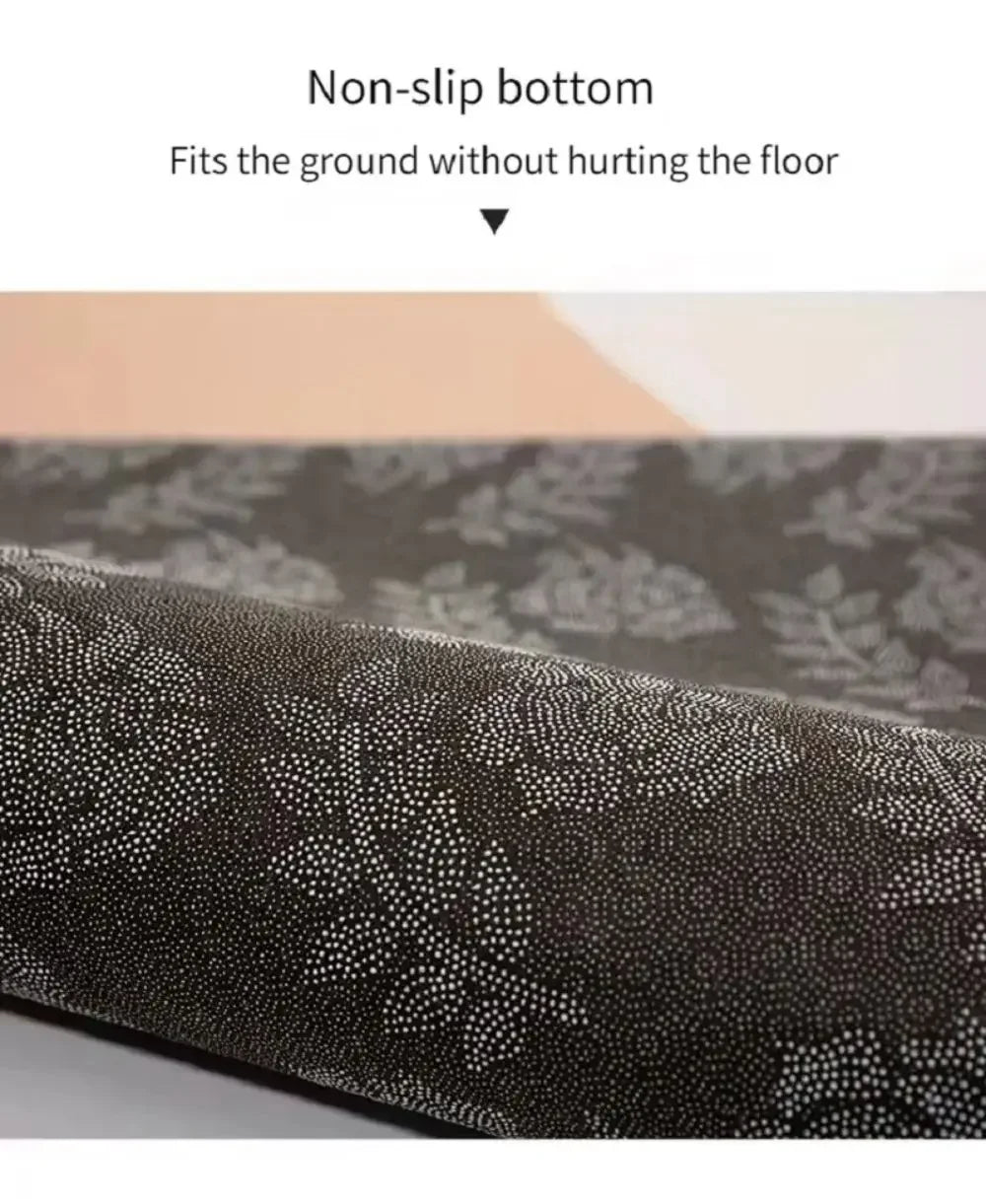 "WASTED" Carpet Soft, Warm and Non-Slip Bedside Rug for Bedroom Bathroom Mat Home Furnishings