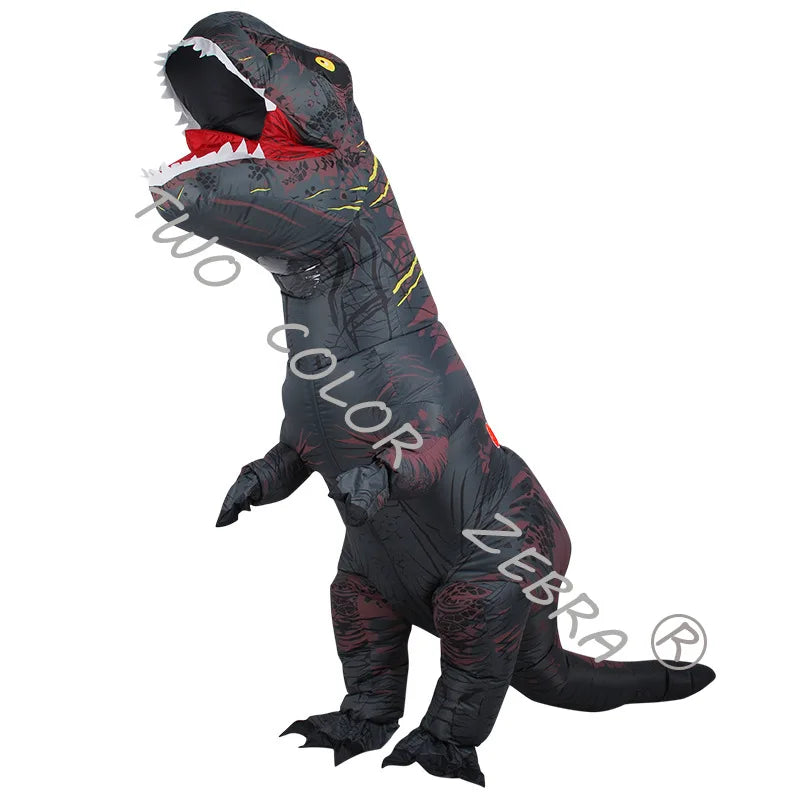 Dinosaur Inflatable Costume Fancy Mascot Anime Halloween Party Cosplay Costumes for Adult Kids Interesting Dino Cartoon Suit