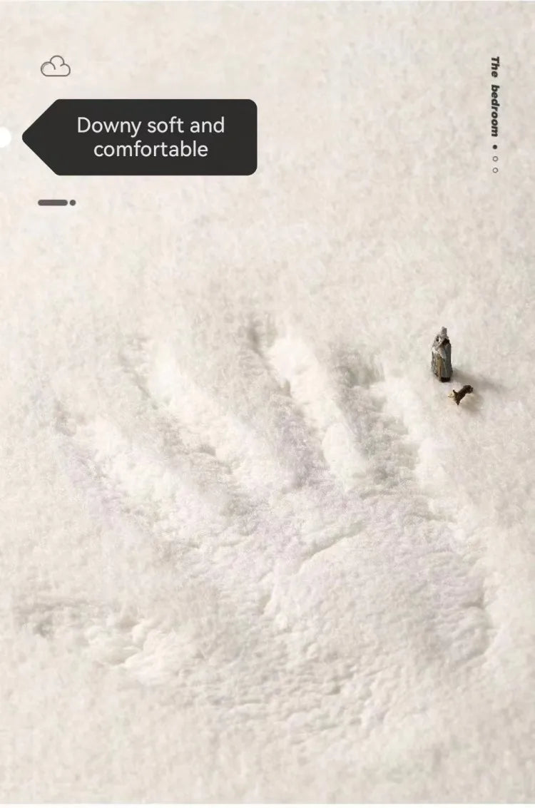 Cool White Car Rug