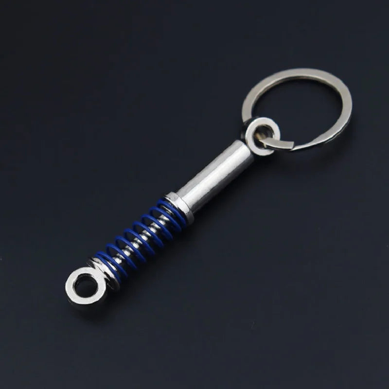 Tuning Keychain Car Modification Cylinder Head Engine Gasket Model Keychain Key Ring DIY Key Chain For F1 Racing Fans Gifts 1Pcs