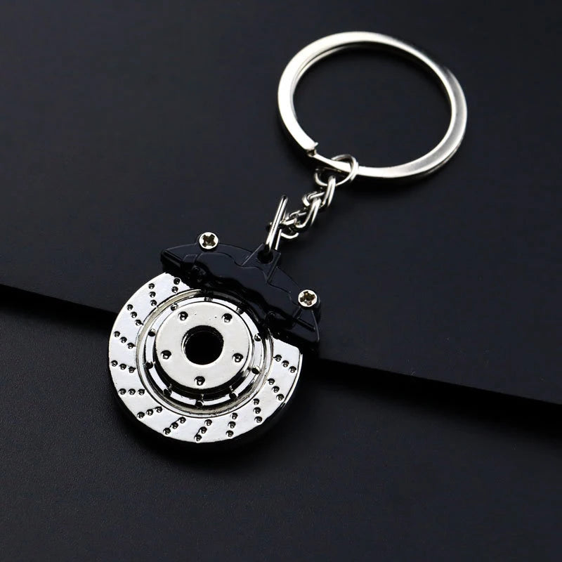 Tuning Keychain Car Modification Cylinder Head Engine Gasket Model Keychain Key Ring DIY Key Chain For F1 Racing Fans Gifts 1Pcs