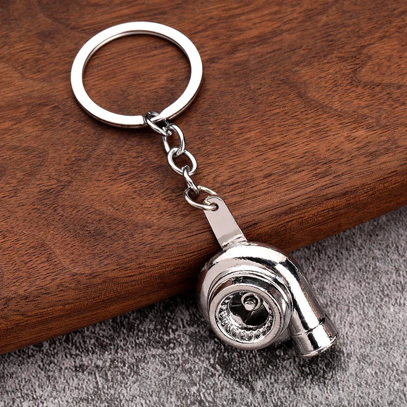 Tuning Keychain Car Modification Cylinder Head Engine Gasket Model Keychain Key Ring DIY Key Chain For F1 Racing Fans Gifts 1Pcs