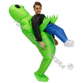 Dinosaur Inflatable Costume Fancy Mascot Anime Halloween Party Cosplay Costumes for Adult Kids Interesting Dino Cartoon Suit