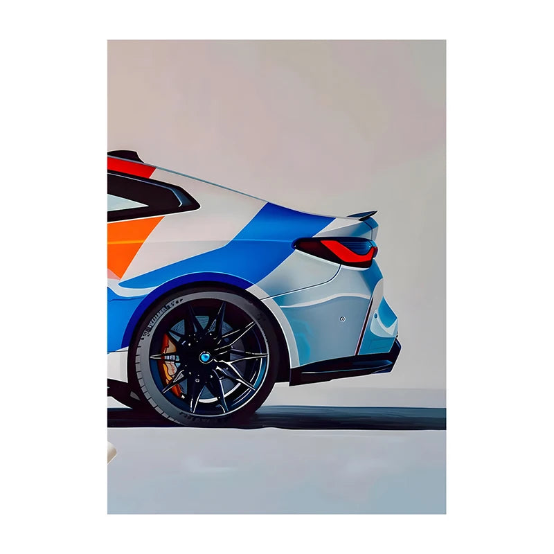 Supercar Posters Performance Cars Print Famous Cars Canvas Painting Car Wall Art Pictures for Boys Room Home Decoration