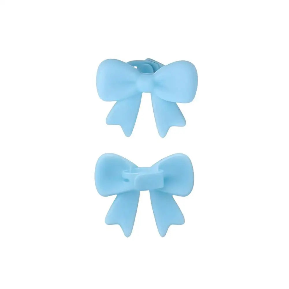 1pair 3D Cute Bow Headphone Decor Bow Earphone Protect Accessories Universal Over Ear Decoration for Styling Photo Shoot Tools