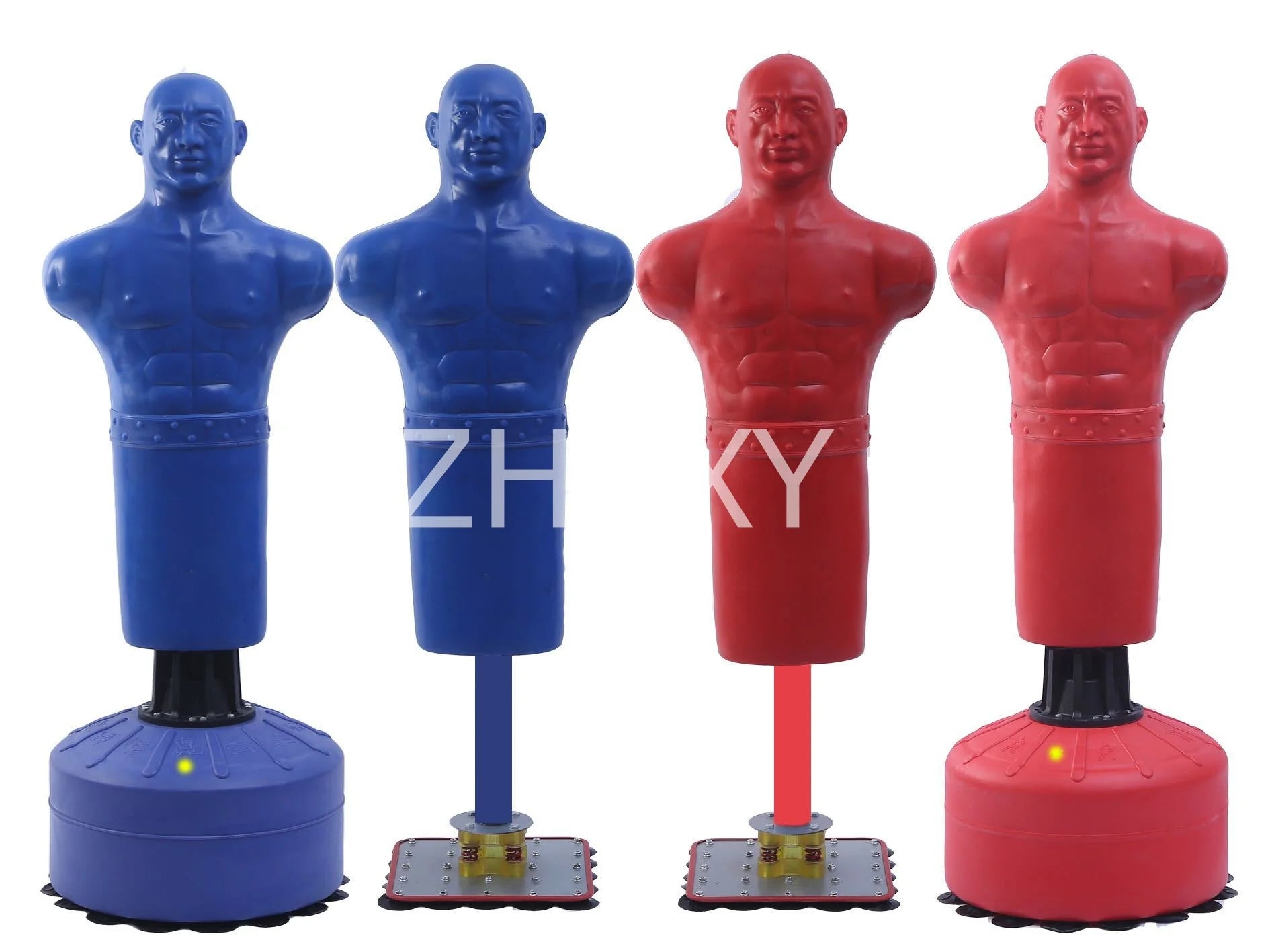 Rubber boxing mannequins silicone mannequins sandbags training untoppleable dolls venting people standing