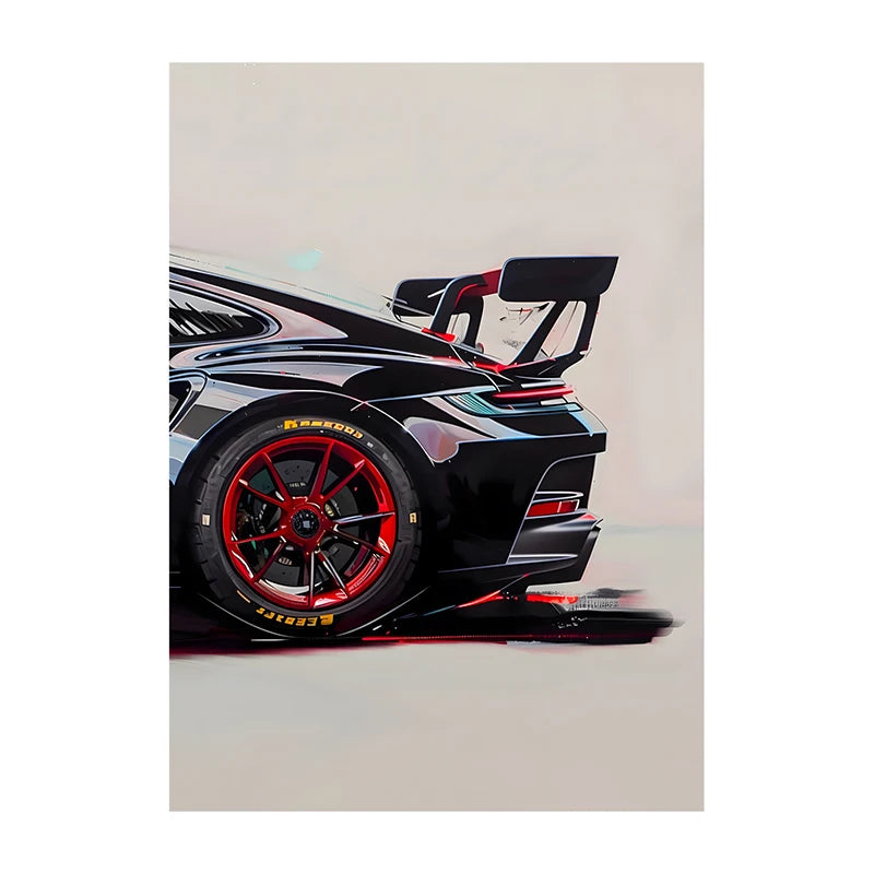 Supercar Posters Performance Cars Print Famous Cars Canvas Painting Car Wall Art Pictures for Boys Room Home Decoration