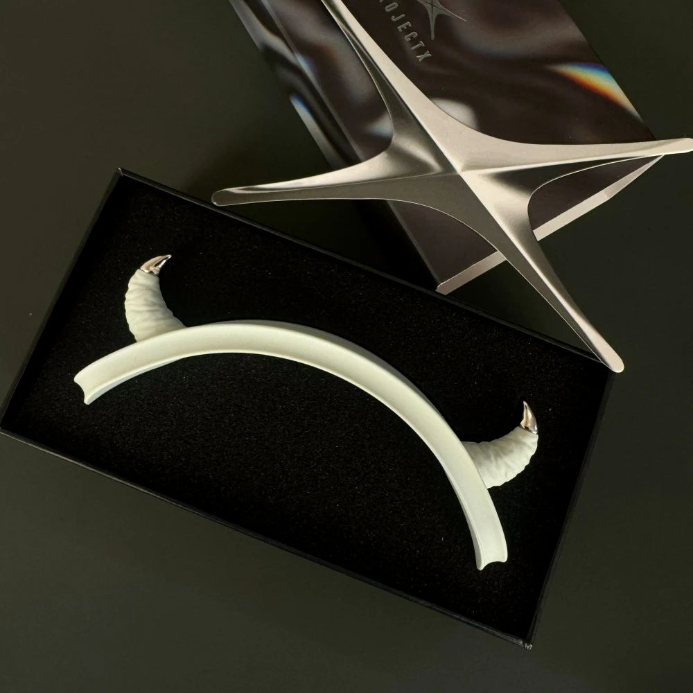 for AirpodsMax Case Devil Horn Y2K Custom Headphone Decoration Earphone Case for AirpodMax Attachment Cover Headphone Accessory
