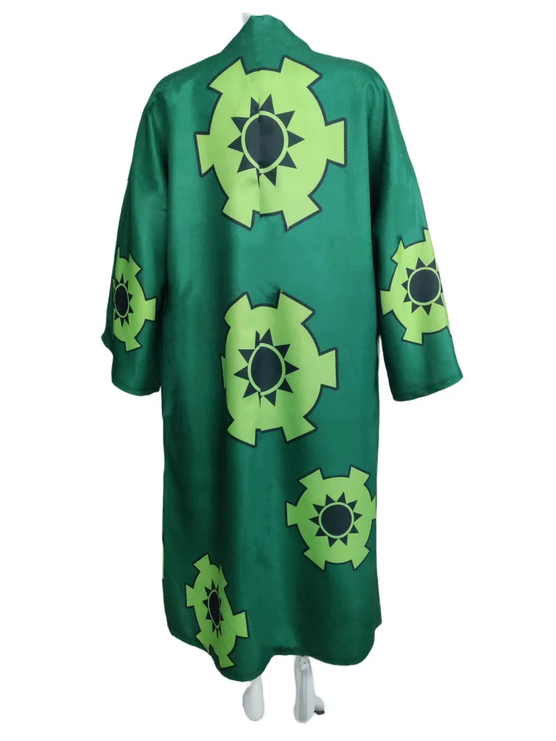 Fantasia Wano Country Roronoa Of Zoro Cosplay Kimono Anime Pirate Disfraz Costume Men Male Halloween Carnival Party Clothes