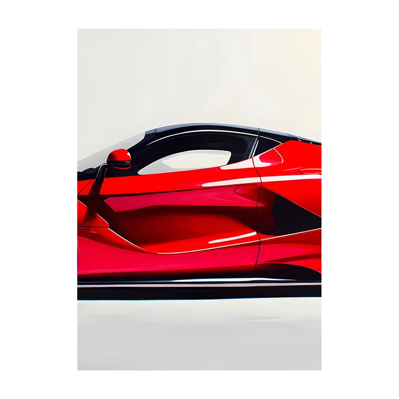 Supercar Posters Performance Cars Print Famous Cars Canvas Painting Car Wall Art Pictures for Boys Room Home Decoration