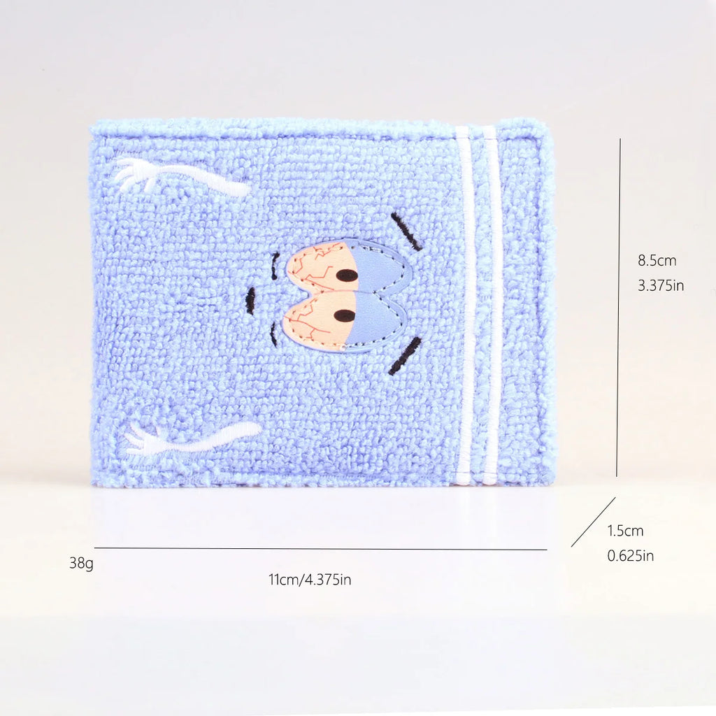 Towel wallet, designer personalized ID card holder