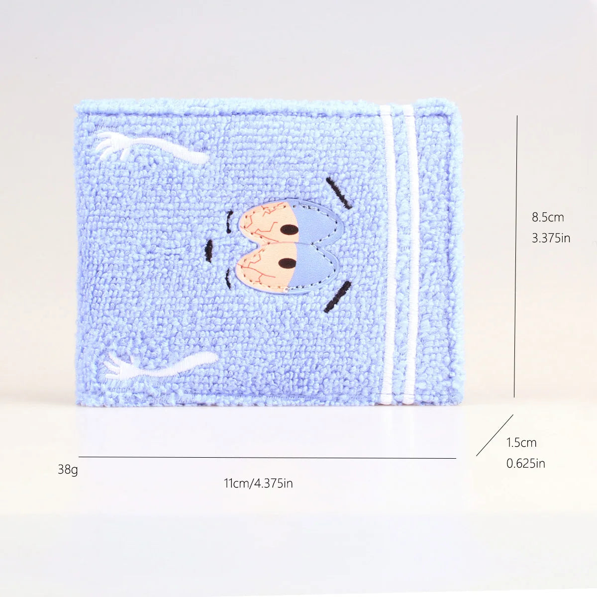 Towel wallet, designer personalized ID card holder
