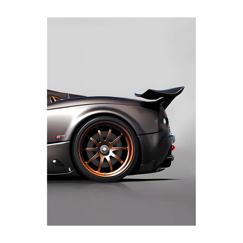 Supercar Posters Performance Cars Print Famous Cars Canvas Painting Car Wall Art Pictures for Boys Room Home Decoration