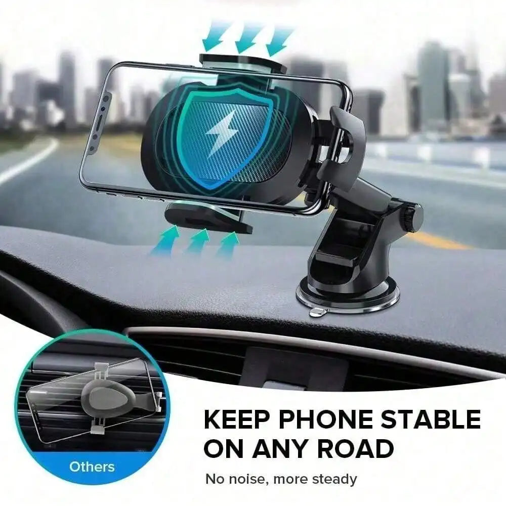 1pc Car Dashboard Navigation Bracket New Desktop Suction Cup Mobile Phone Support Bracket Car Air Outlet Mobile Phone Bracket