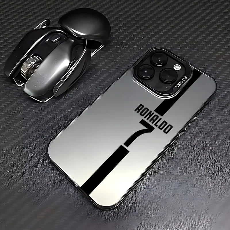 CR7 Ronaldo Case for iPhone 17 16 15 14 13 12 11 Pro/ Max/Plus Anti-fall and Shock Protection Rear Cover