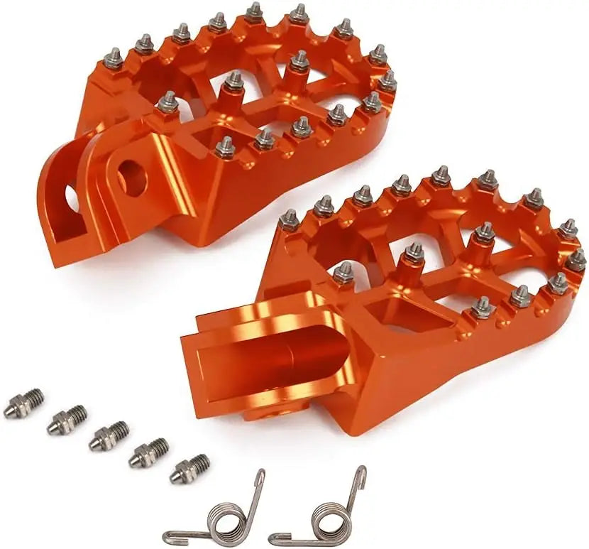 Footpeg Rests Motorcycle For KTM SX SXF EXC EXCF XCF XCW XCFW MC RR FS 65 85 125 150 250 300 350 400 Electric Dirt Bike Pedals