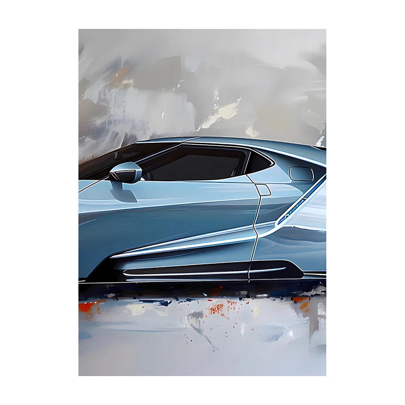 Supercar Posters Performance Cars Print Famous Cars Canvas Painting Car Wall Art Pictures for Boys Room Home Decoration
