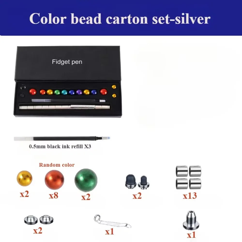 Decompression magnetic pen, fidgeting magnetic pen, multifunctional novel pen for relieving fidgety pressure, a gift for friends