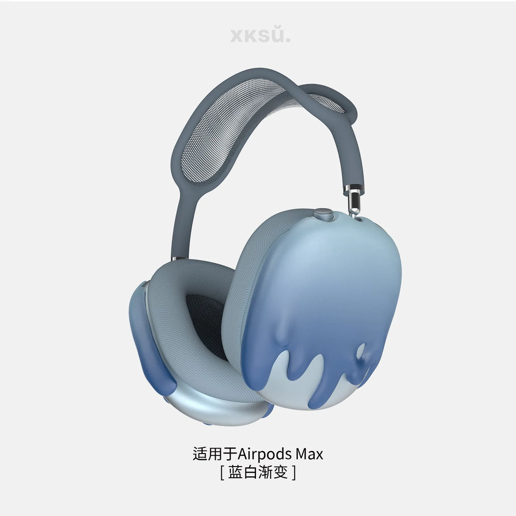 Gradient Case for Airpods Max Case Cover Transparent Creative Headphone Decoration for Airpods Max2 Headphone Case Accessory Y2k