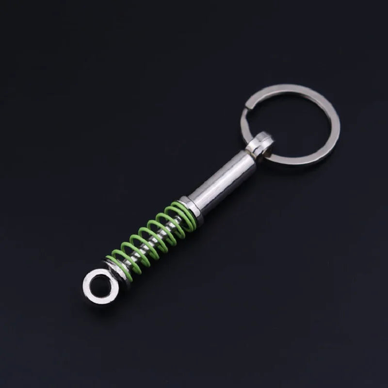 Tuning Keychain Car Modification Cylinder Head Engine Gasket Model Keychain Key Ring DIY Key Chain For F1 Racing Fans Gifts 1Pcs