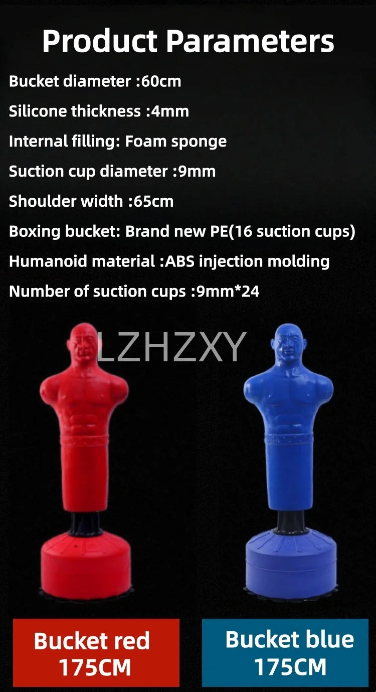 Rubber boxing mannequins silicone mannequins sandbags training untoppleable dolls venting people standing