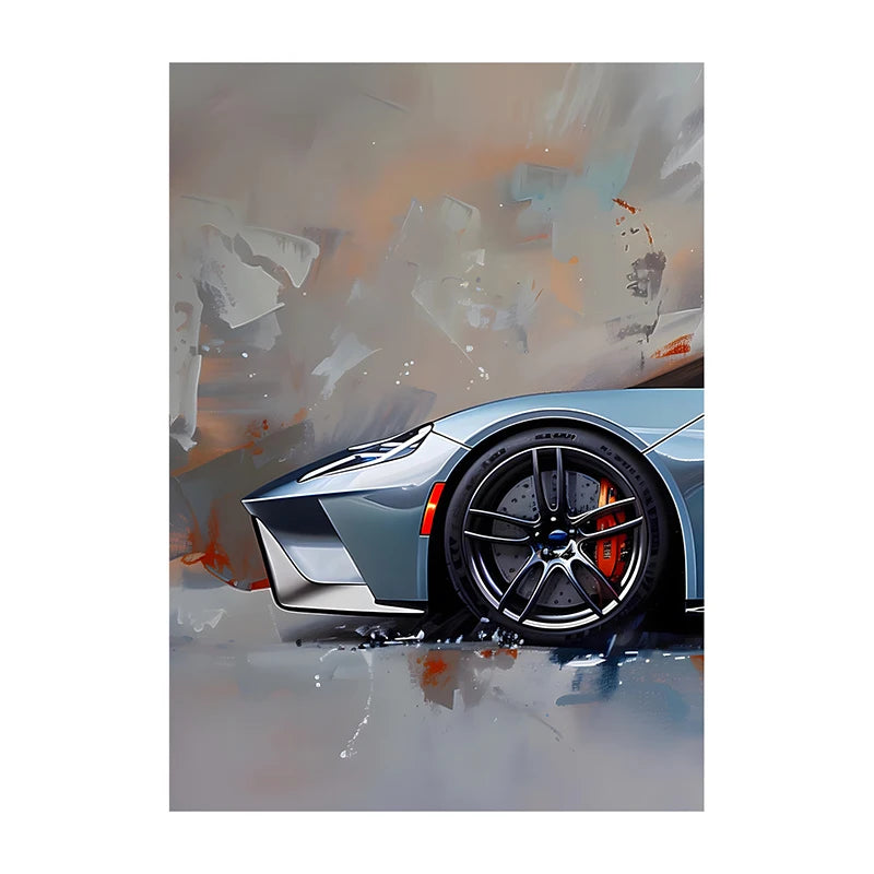Supercar Posters Performance Cars Print Famous Cars Canvas Painting Car Wall Art Pictures for Boys Room Home Decoration