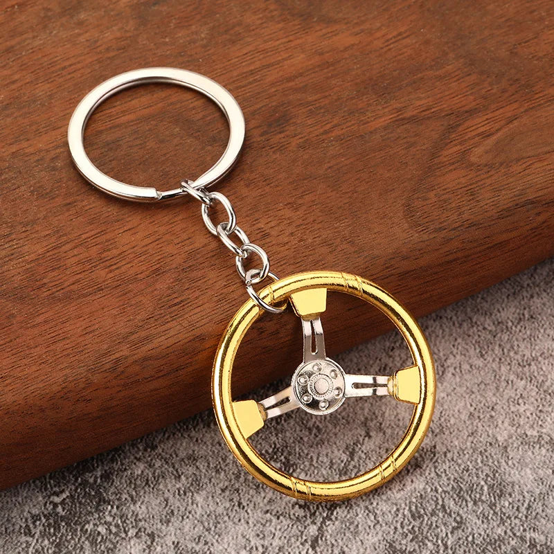 Tuning Keychain Car Modification Cylinder Head Engine Gasket Model Keychain Key Ring DIY Key Chain For F1 Racing Fans Gifts 1Pcs