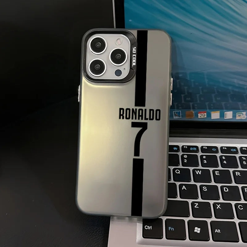 CR7 Ronaldo Case for iPhone 17 16 15 14 13 12 11 Pro/ Max/Plus Anti-fall and Shock Protection Rear Cover