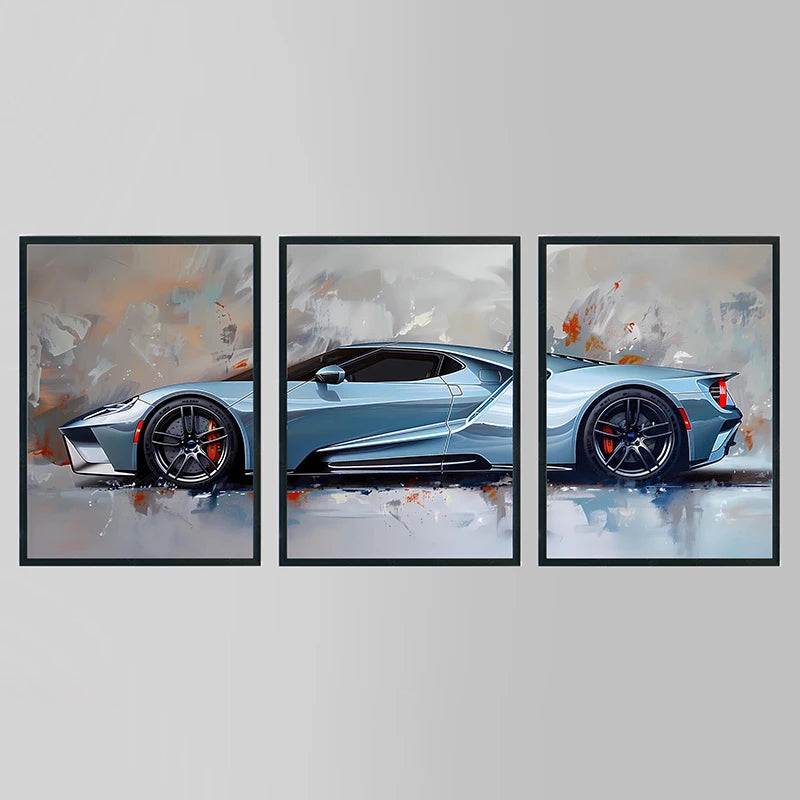 Supercar Posters Performance Cars Print Famous Cars Canvas Painting Car Wall Art Pictures for Boys Room Home Decoration