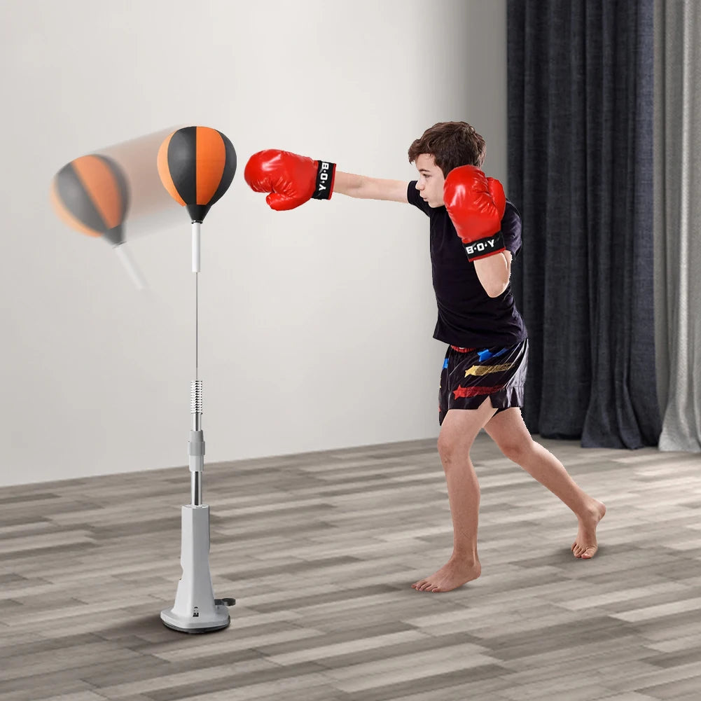 Adjustable Height Quick Reaction Training Ball