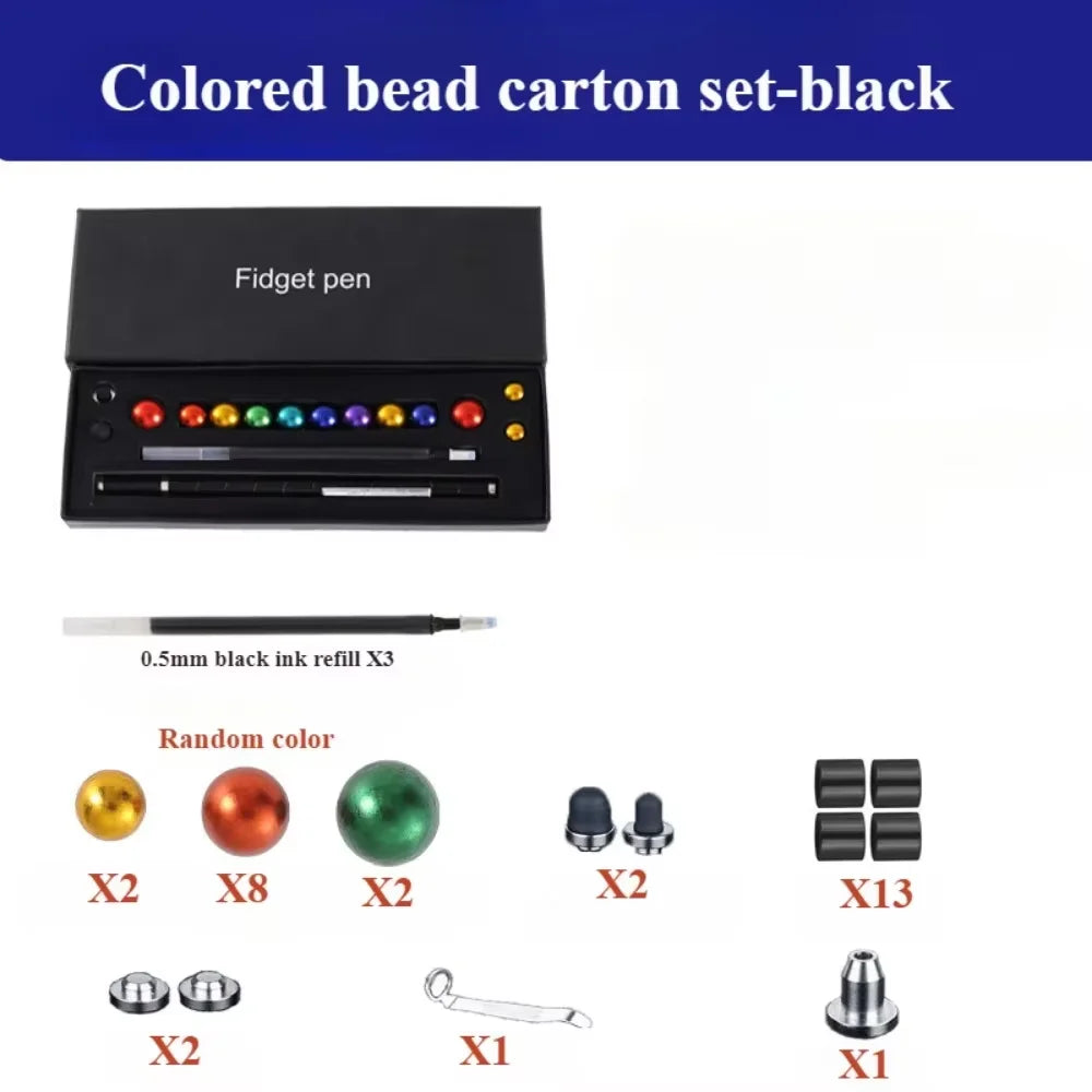 Decompression magnetic pen, fidgeting magnetic pen, multifunctional novel pen for relieving fidgety pressure, a gift for friends