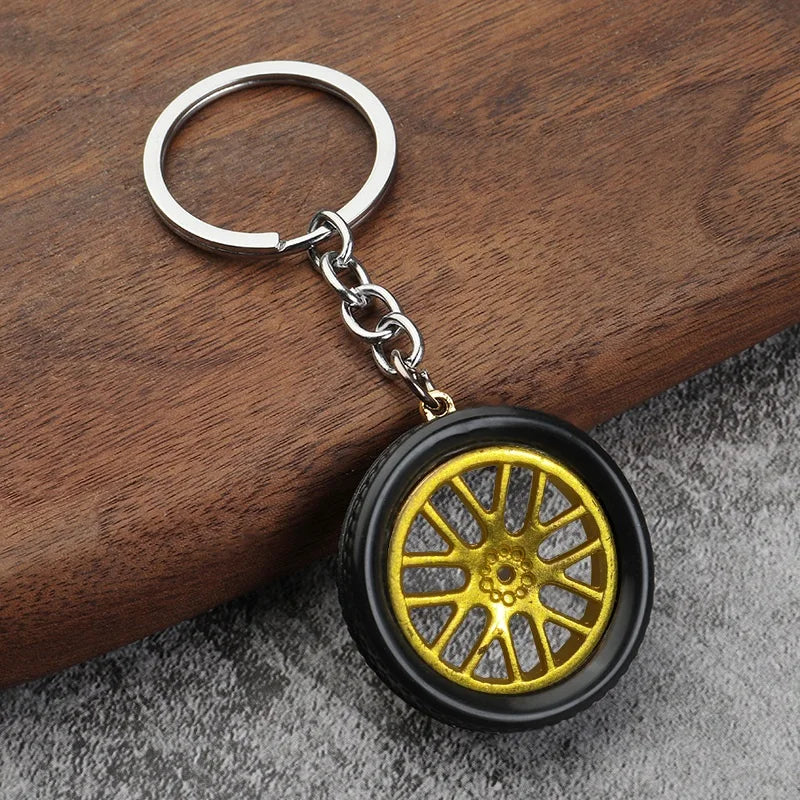 Tuning Keychain Car Modification Cylinder Head Engine Gasket Model Keychain Key Ring DIY Key Chain For F1 Racing Fans Gifts 1Pcs