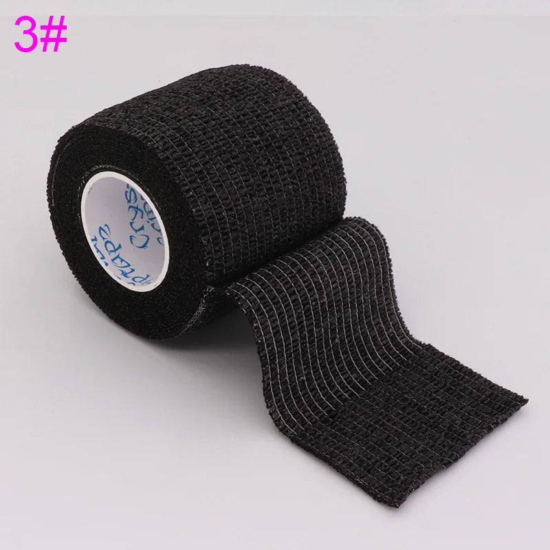 18 Colors Colorful Athletic Wrap Tape Self Adhesive Elastic Bandage Bands Sports Protector For Knee Finger Ankle Palm Pet