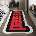 "WASTED" Carpet Soft, Warm and Non-Slip Bedside Rug for Bedroom Bathroom Mat Home Furnishings