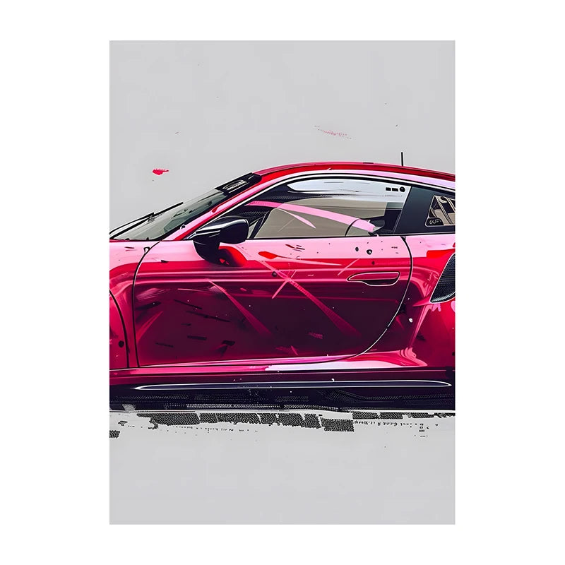 Supercar Posters Performance Cars Print Famous Cars Canvas Painting Car Wall Art Pictures for Boys Room Home Decoration