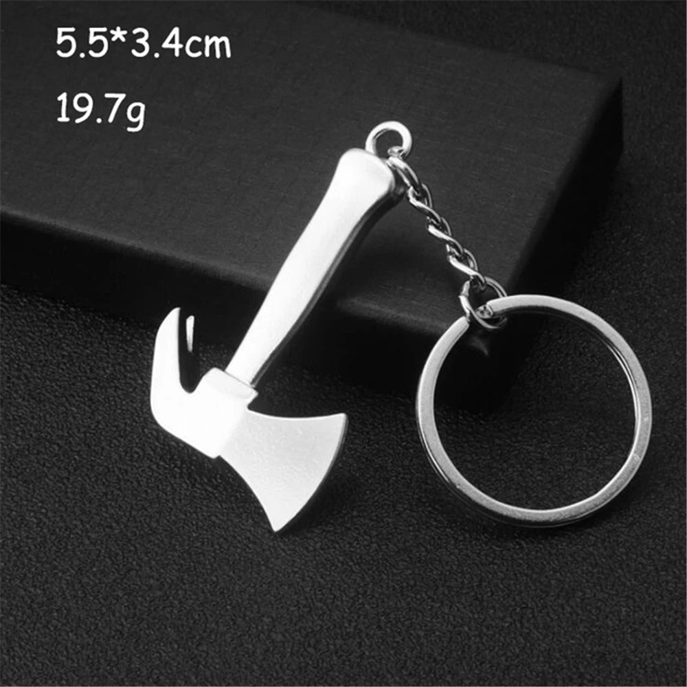 Creative Speed Gearbox Keychain Gear Head Pendant Keyring for Car Key Turbo Hub Brake Disc Charms Shock Absorber Keys Holder