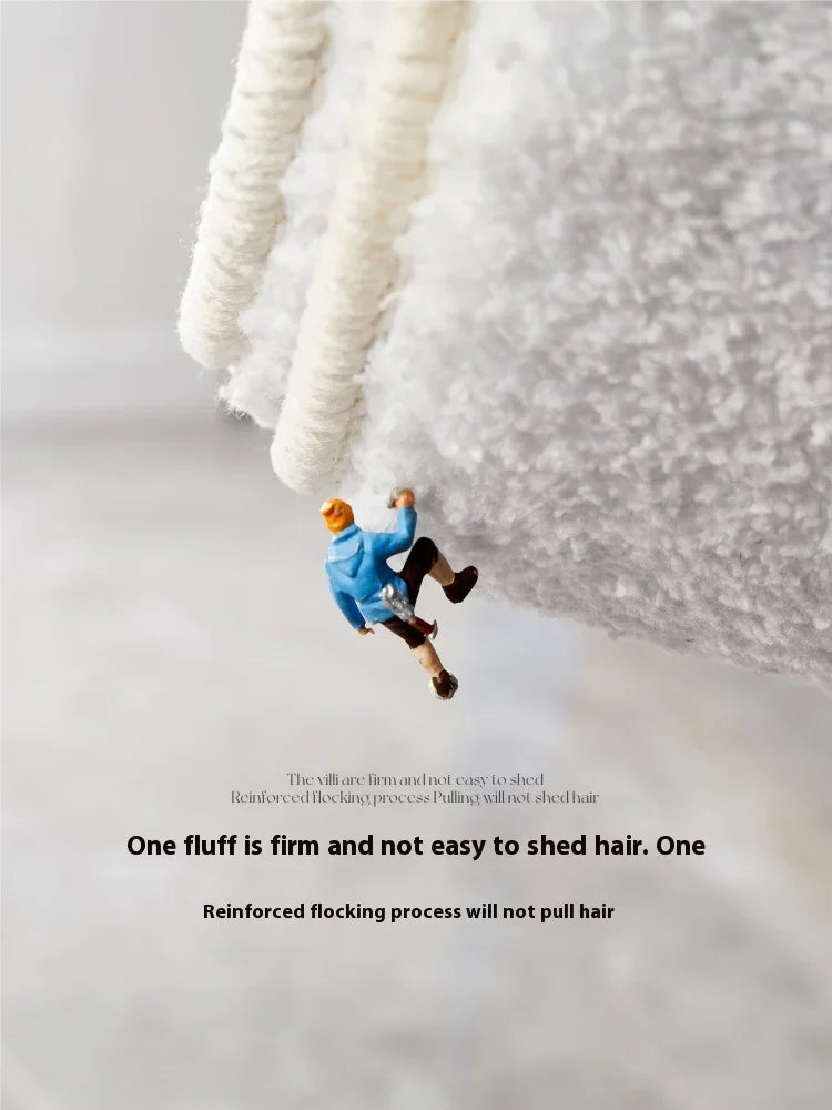 "WASTED" Carpet Soft, Warm and Non-Slip Bedside Rug for Bedroom Bathroom Mat Home Furnishings