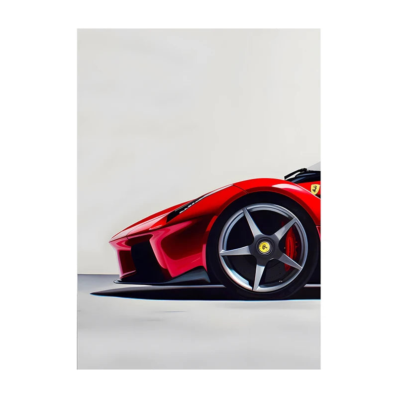 Supercar Posters Performance Cars Print Famous Cars Canvas Painting Car Wall Art Pictures for Boys Room Home Decoration