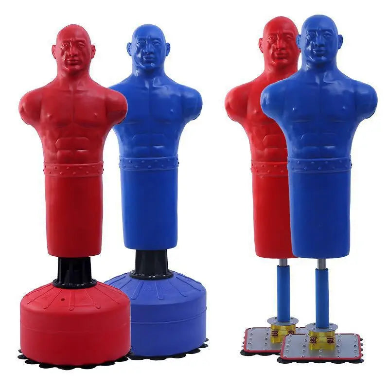 Rubber boxing mannequins silicone mannequins sandbags training untoppleable dolls venting people standing