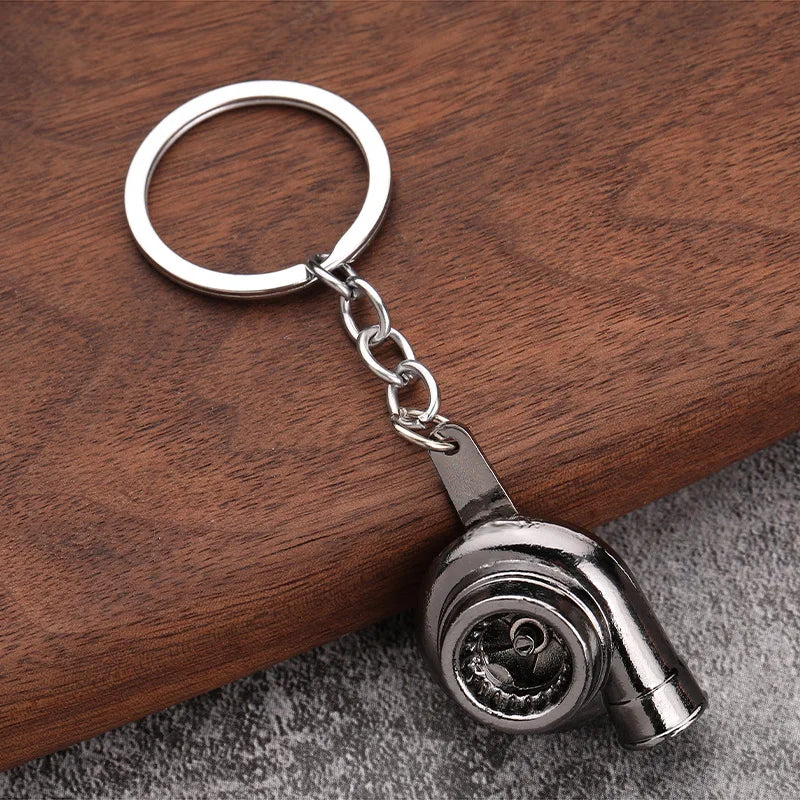 Tuning Keychain Car Modification Cylinder Head Engine Gasket Model Keychain Key Ring DIY Key Chain For F1 Racing Fans Gifts 1Pcs